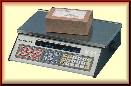 Algen Scale provides a full line of Postal and UPS Scales ...all you need to add is the stamps!