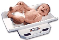 Brecknell MS-16 Digital Baby Scale, 44 lb x 0.01 lb